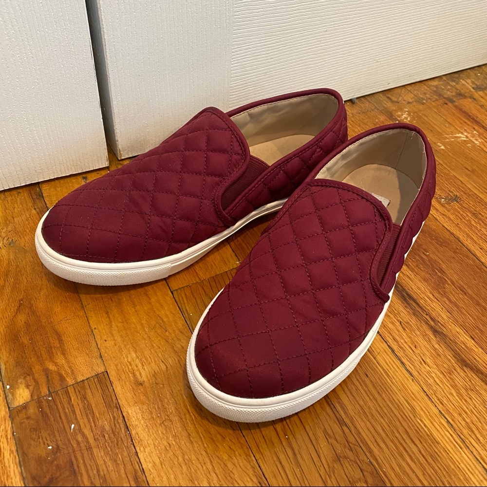 Steve Madden Maroon Sneakers